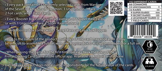 Primal TCG: Warden of the Seven Deadly Sins (Set 3)