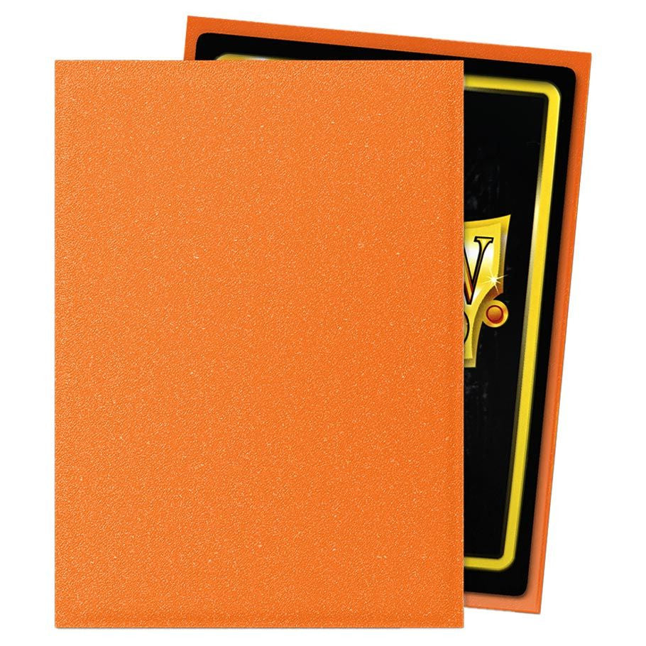 Deck Protector: Dragon Shield: Matte: Amber (100)