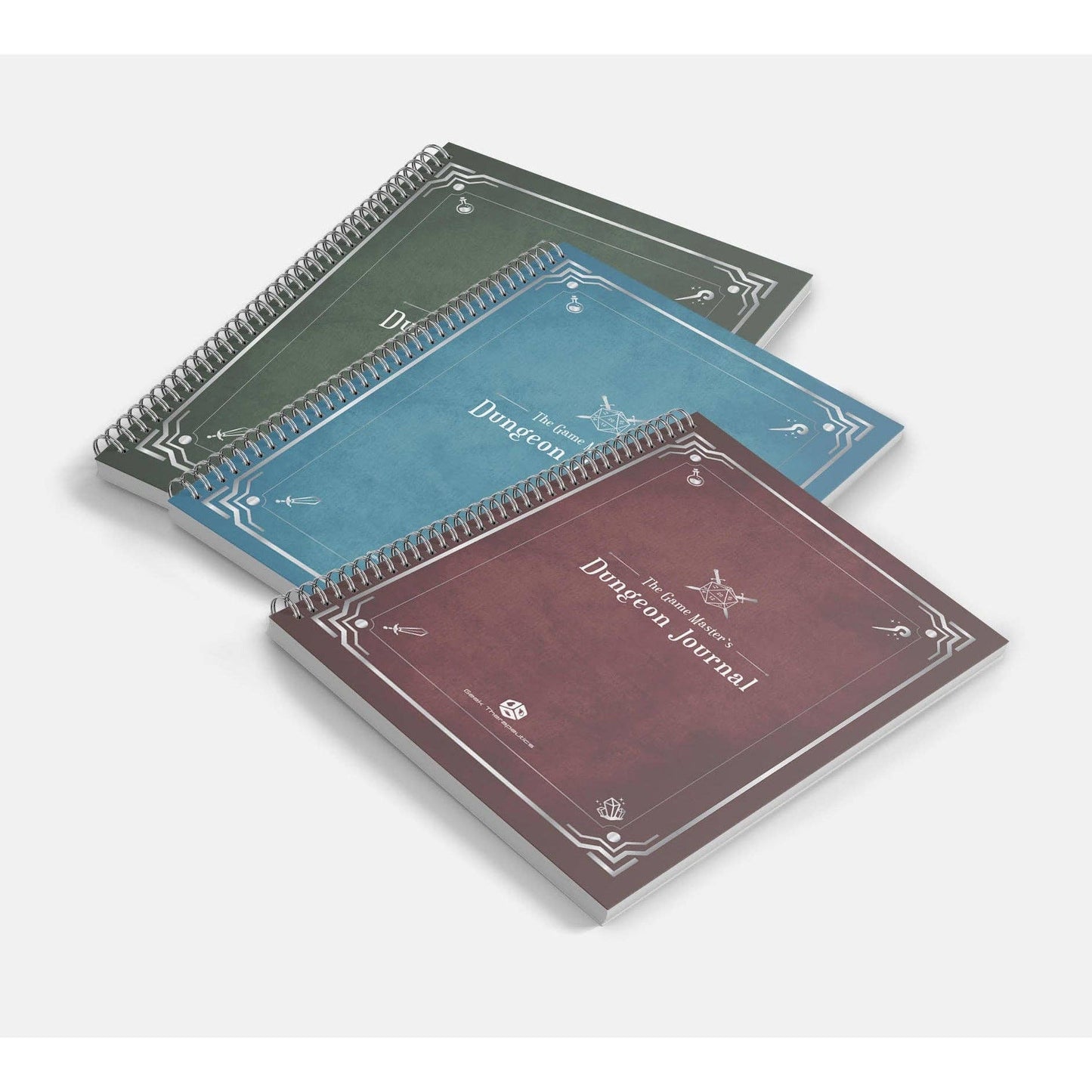 The Game Master's Dungeon Journal (Garnet Red)