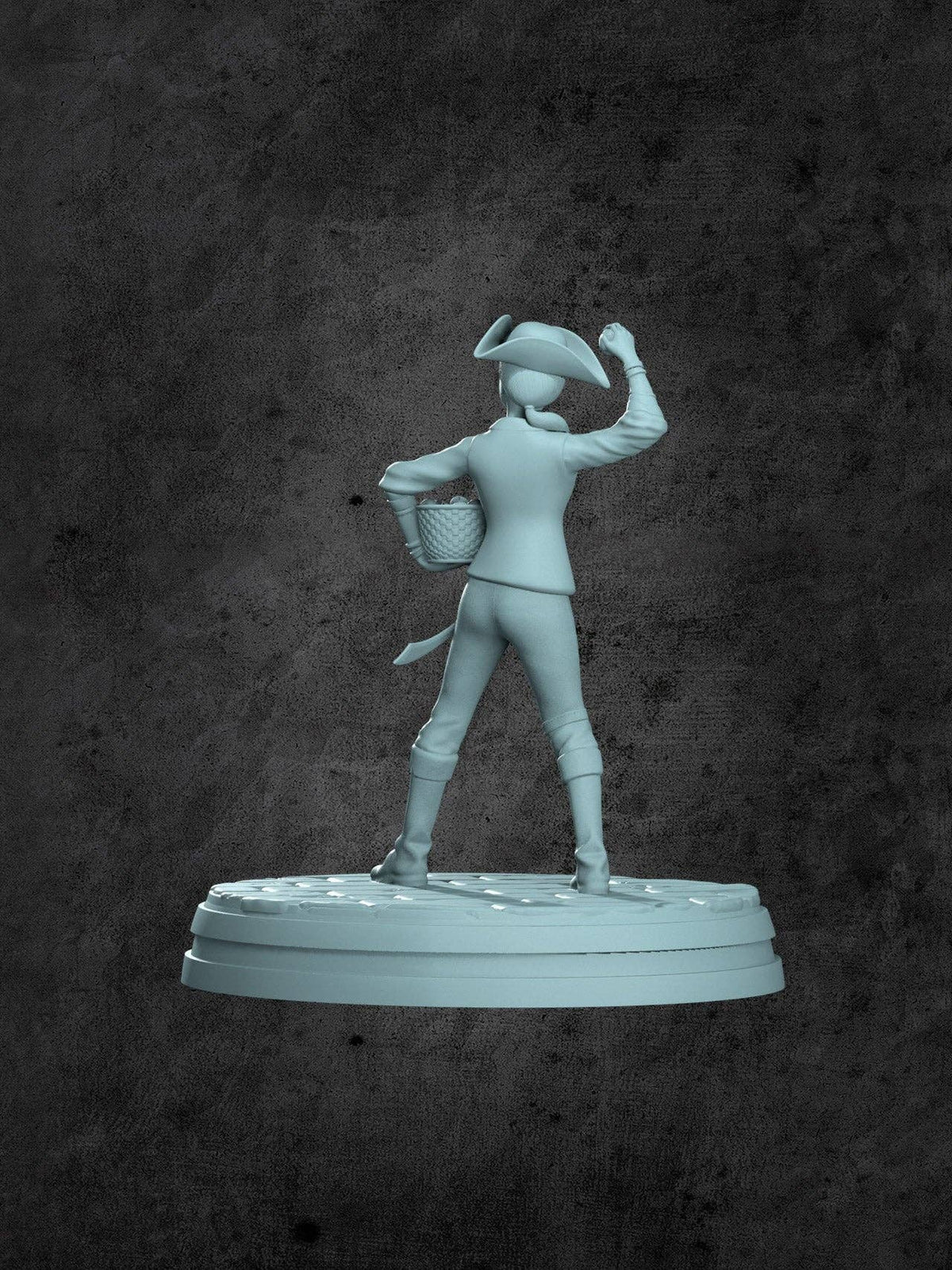 Peggy (One-Leg) Miniature for Tabletop RPGs