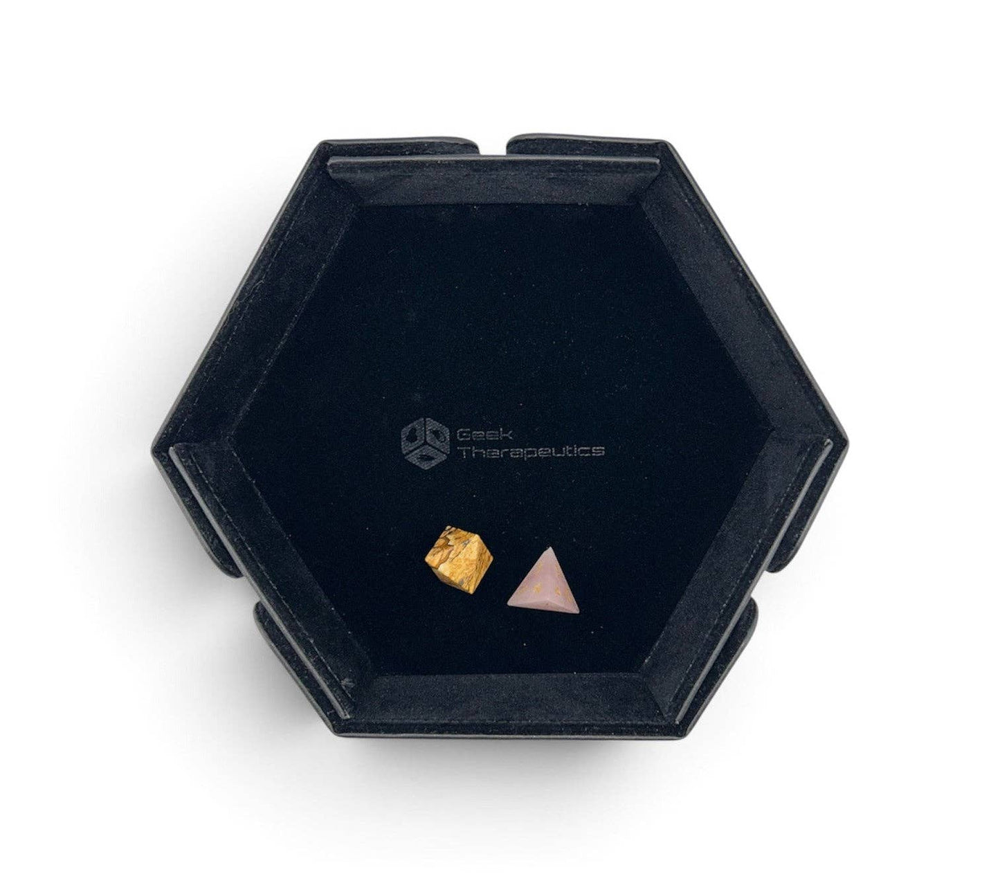 Black Magnetic Travel Dice Tray