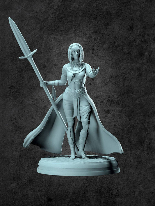 Mummy Lord Miniature for Tabletop RPGs