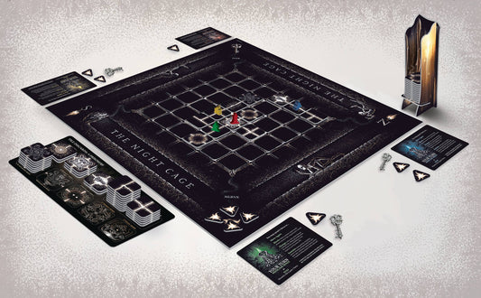 The Night Cage: Spooky Cooperative Strategy Game for 1 to 5