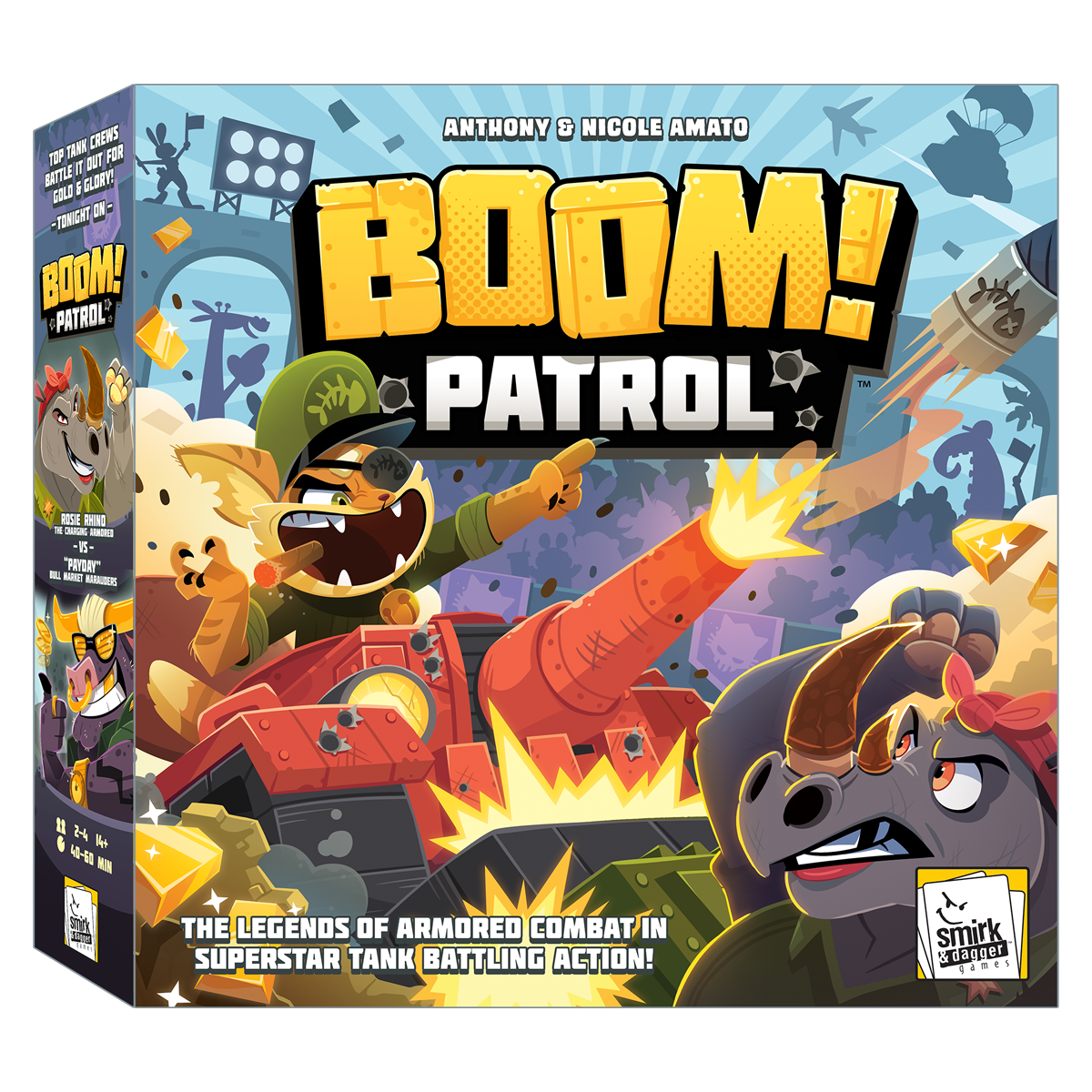 Boom Patrol - Superstar Tank Battling Action for 2 to 4!