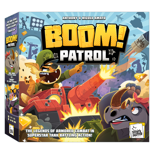 Boom Patrol - Superstar Tank Battling Action for 2 to 4!