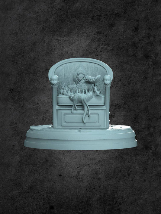 Mimic Chaise Miniature For Tabletop RPGs