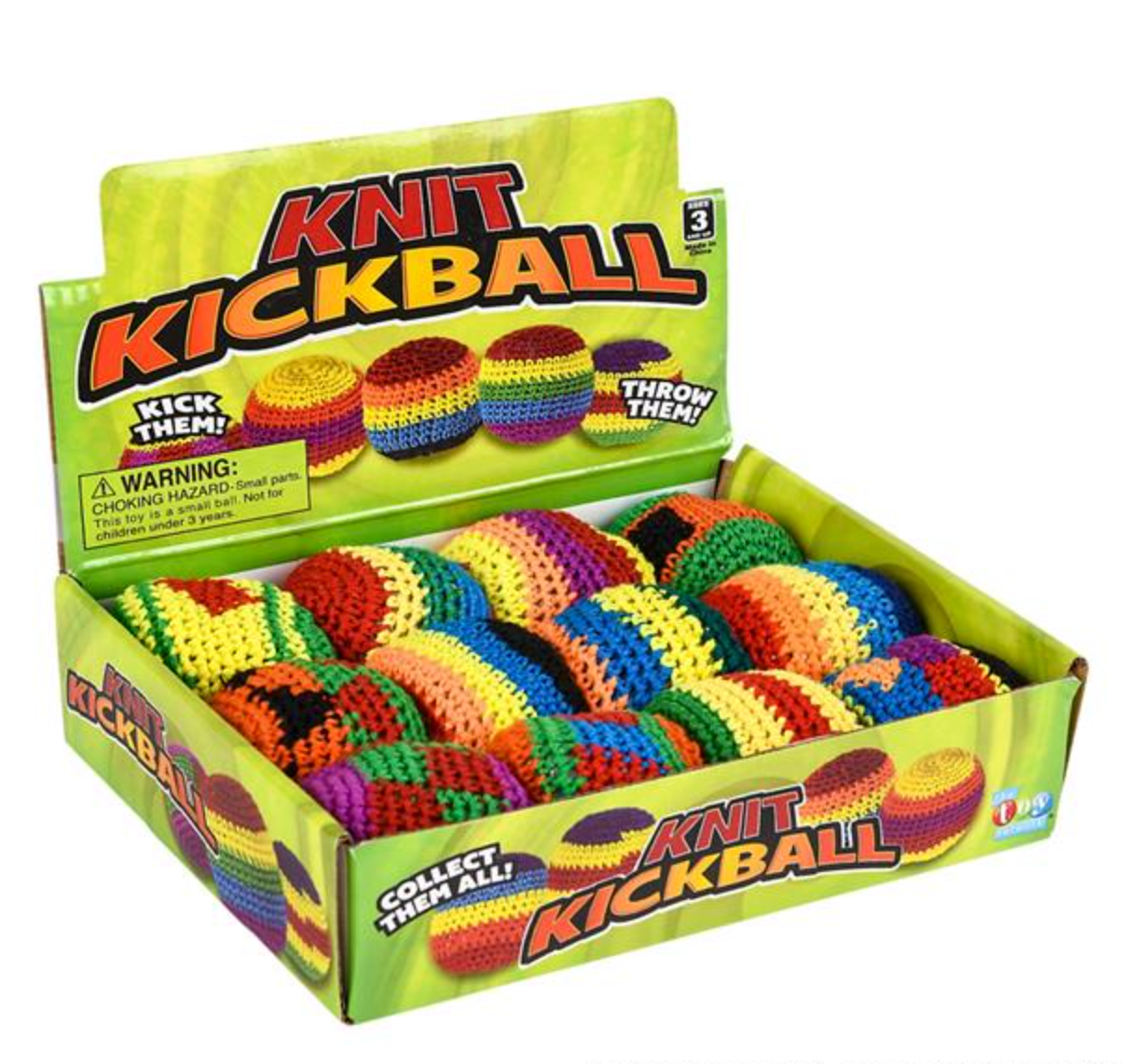 2" KNIT KICKBALL