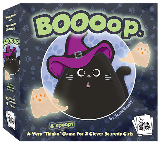 BOOoop - 2-Player Strategy Game with spooky cats and kittens
