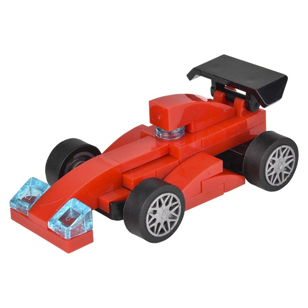 2.75" BUILDING BLOCK PULL BACK RACE CAR