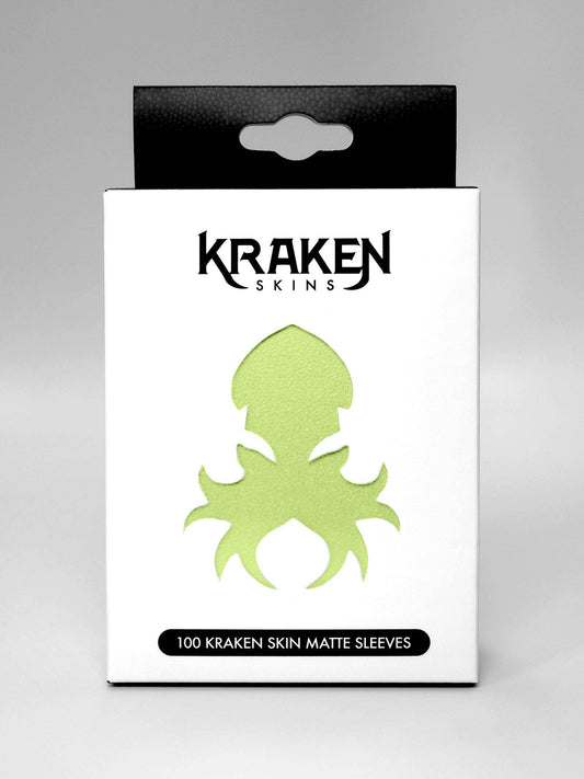 Kraken Skins Pistachio Green Matte Sleeves