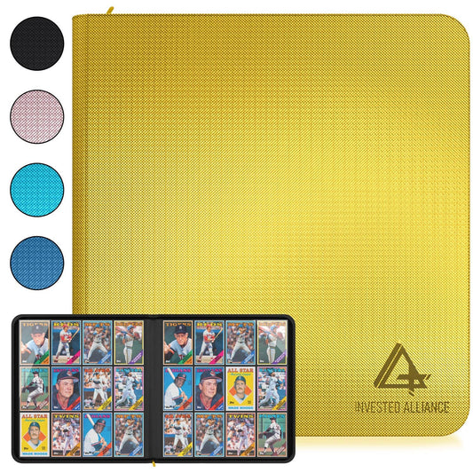 Premium TCG Card Binder - Yellow