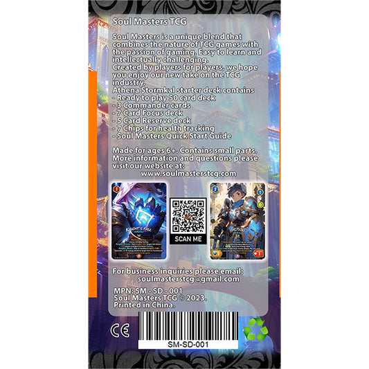 Soul Masters TCG: Starter Deck- Athena, 1st Edition