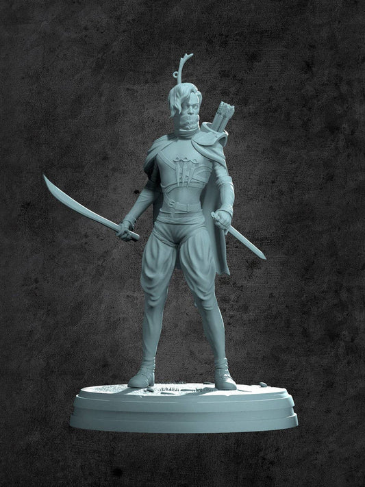 Alejandro the Assassin Miniature for Tabletop RPGs