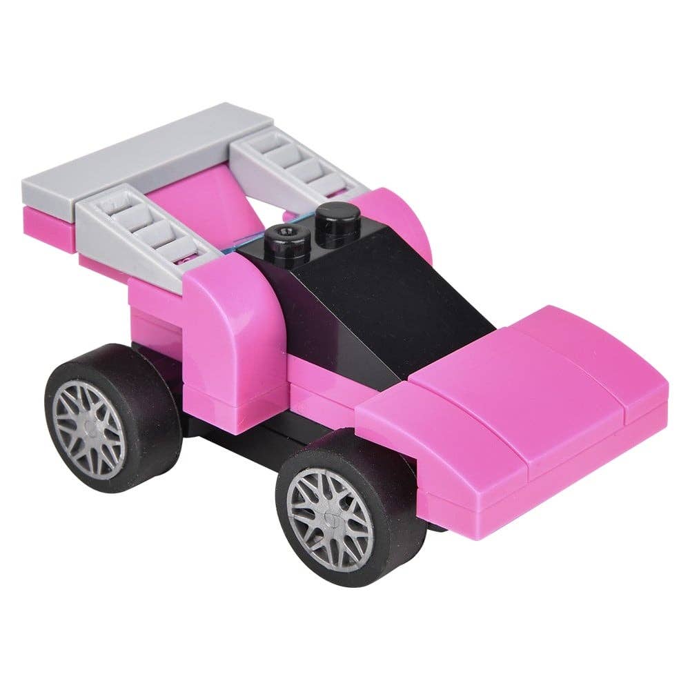 2.75" BUILDING BLOCK PULL BACK RACE CAR