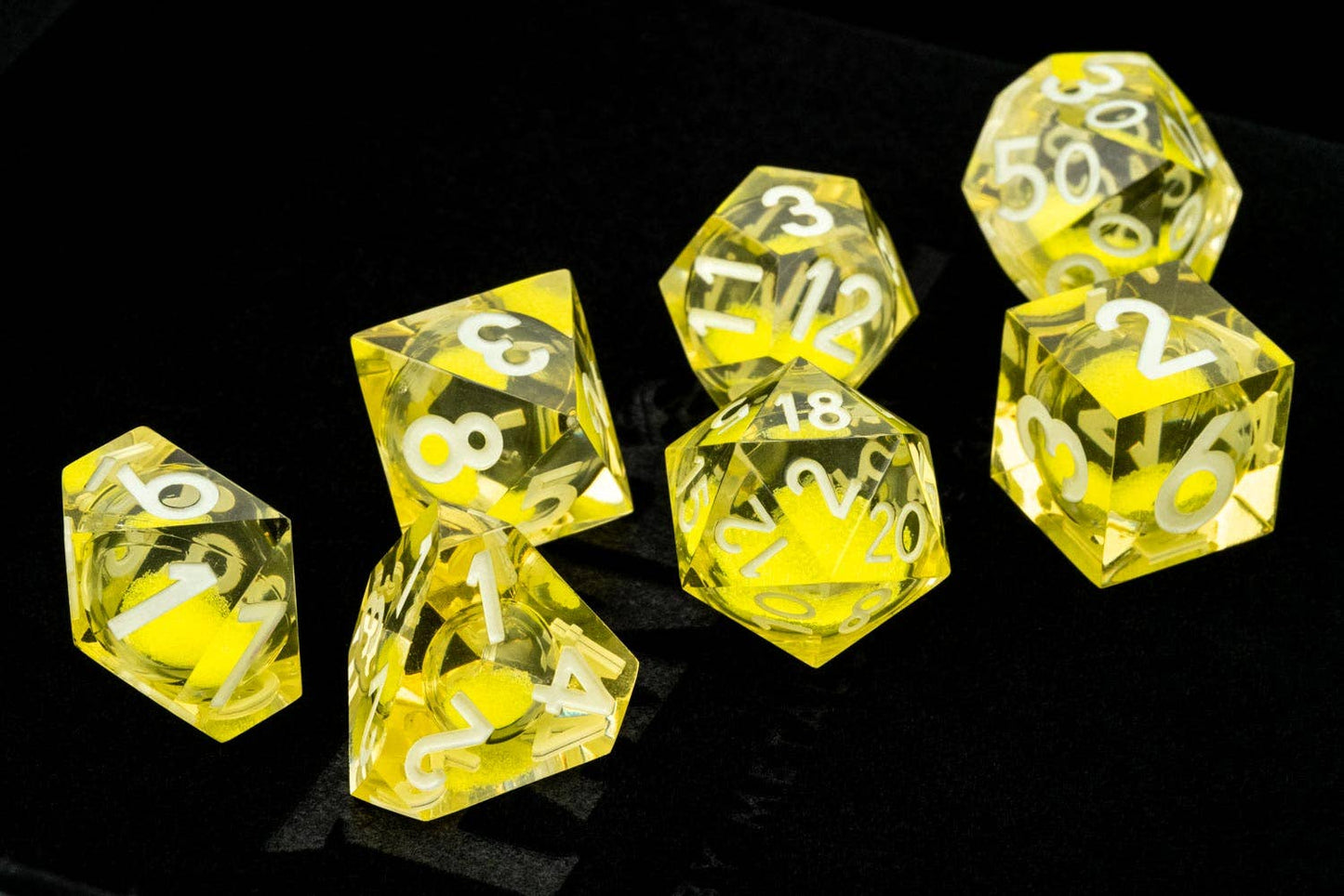Shadow Light Blacklight UV Reactive Liquid Core Dice
