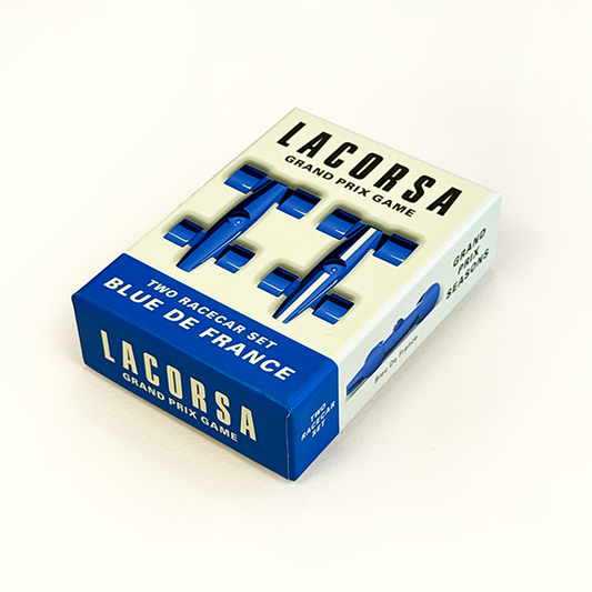 Lacorsa Racecar Set: Bleu De France