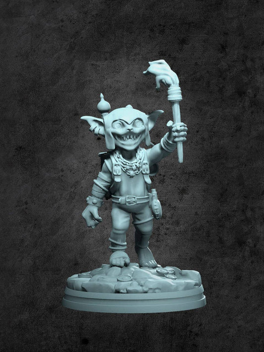 Goblin Hoarder Miniature for Tabletop RPGs