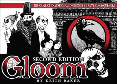 Gloom 2nd Edition - Dark Victorian Card Game