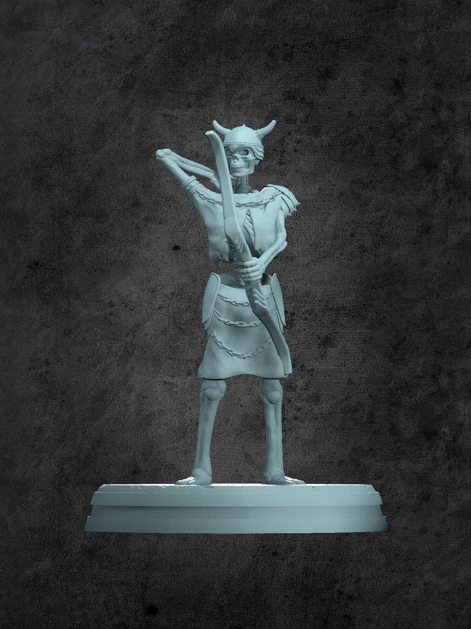 Skeleton Archer Miniature for Tabletop RPGs