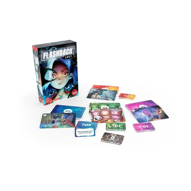 Flashback: Lucy box and cards